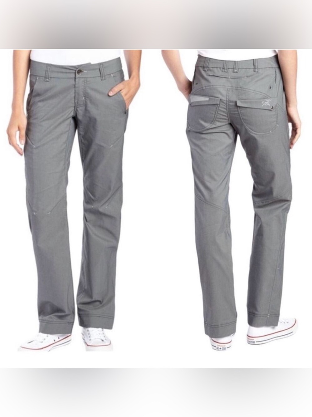 Arc'teryx | A2B Commuter Pants | Gray | Trim Fit | Women's Size 8